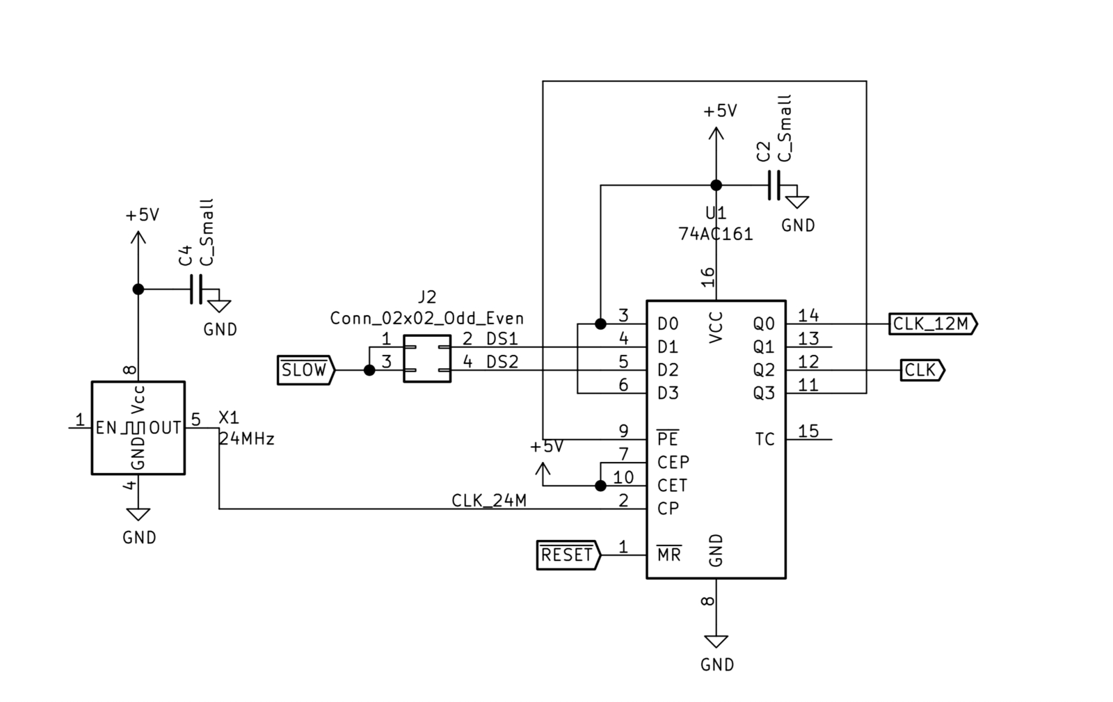 Planck 6502 clock stretching circuit